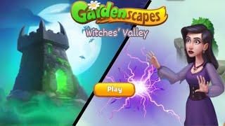 Gardenscapes: New Acres Expedition Unravel the Mystery of the Cursed Valley ! Part (1/2)