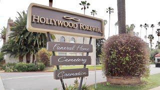 Hollywood Forever Cemetery - Famous Celebrity Grave Tour / Movie Star History & MUCH MORE