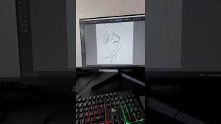 ...Mapping to Line Art  #digitalart #anime #digitaldrawing #artedigital #dibujodigital #artwork