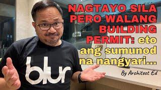 Nahuli WALANG BLDG PERMIT Kaya Ito ang Ginawa sa Kanila ng Munisipyo…