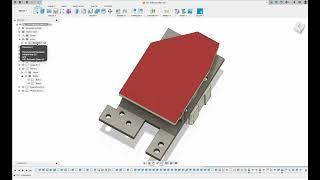 Tesla V2L Outlet Cover CAD Animation