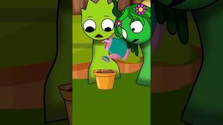 Vineria gives him love… and Owakcx eats it up! #vineria #sprunki #incredibox #funny #animation