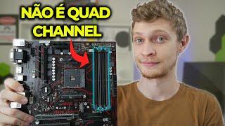 PORQUE PLACA MÃE COM 4 SLOTS NÃO É QUAD CHANNEL, SÓ DUAL? PC NO ESTABILIZADOR PODE? DI #20