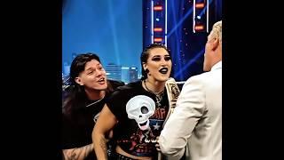 Rhea Ripley Saves Dominik Mysterio  WWE Edits!! #wwe #rhearipley #dominkmysterio #shorts #wrestling