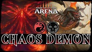 PURE CHAOS | MTG Arena - Rakdos Demon Ramp Doomsday Combo DUSKMOURN Standard Deck