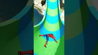 GTA 5 Spider-Man Ragdolls 88