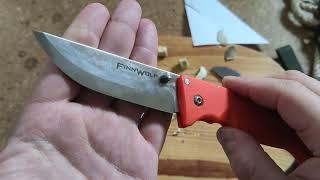 Обзор ножа Сold Steel Finn Wolf - мощный складень для аутдора