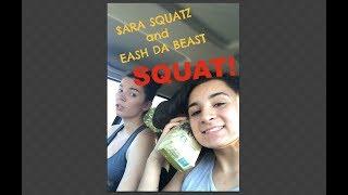 Eash Da Beast and $ARA SQUATZ do LEGGY'S!!