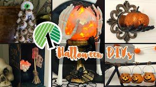  5 NEW DOLLAR TREE HALLOWEEN DIYs #codeorange