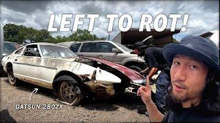 Finding JDM Project Cars at the Junkyard!! - Datsun, LS400, 3000GT, & MORE!