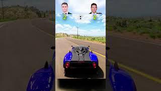 Cristiano Ronaldo VS Lionel Messi ( forza horizon 5 ) #shorts