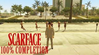 SCARFACE (100% Completion With Music) Gameplay Walkthrough FULL GAME [1080p HD] - No Commentary