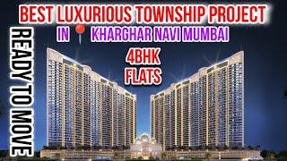 luxurious 4 BHK flats in township ️ best township project in Kharghar Navi Mumbai #4bhk #township