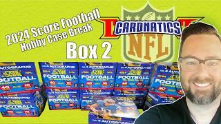 2024 Score Hobby Football Case Break BOX 2 Cardnatics