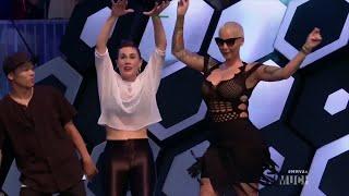 Amber Rose and Lilly Singh Have A Dance Off