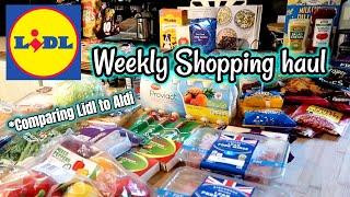 GROCERY HAUL ~ Is Lidl Cheaper than Aldi?