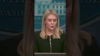 Press Secretary Karoline Leavitt: "I Don't Have A Crystal Ball"
