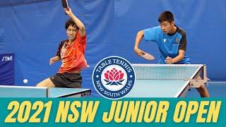 4K BEST POINTS | Ray Zhang vs Clarence Cheng | 2021 NSW Junior Open