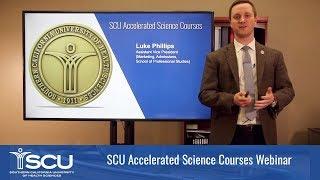 SCU Accelerated Science Courses Webinar