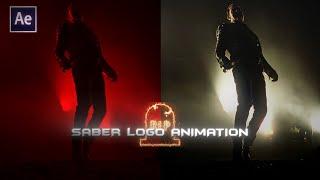 saber logo animation tutorial ; after effects