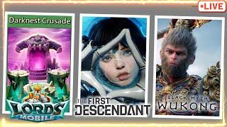 Lords Mobile // The First Descendant // Black Myth Wukong