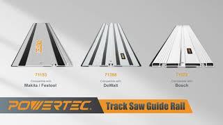 Track Saw Guide Rail for Makita/Festool, DeWalt and Bosch Track Saws #woodworking #oem