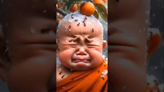 Little monk so cute  baby #so#cute#monkey#cartoon#watsapp #status #viral