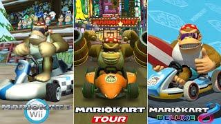 Evolution Of Funky Kong In Mario Kart Games [2008-2023]