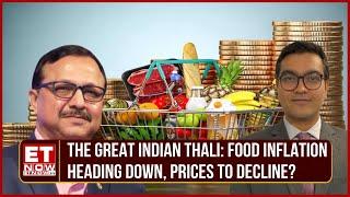 Indian Thali Gets Cheaper In August: Is Food Inflation Trending Down? | Veg Vs Non-Veg | Business @9