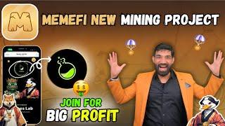 MemeFi Latest Update | MemeFi New Project | Memes LAB  Mining aap | New Mining aap