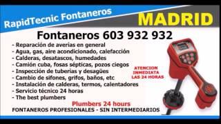 FONTANEROS CAÑORROTO, MADRID 603 932 932