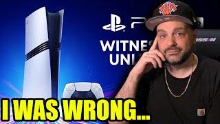 I Was Wrong About The PS5 Pro....