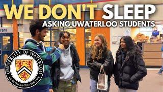 Asking UWaterloo Students If They Get Sleep