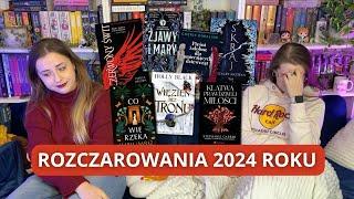 NAJWIĘKSZE  KSIĄŻKOWE ROZCZAROWANIA 2024