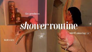 MY EVERYTHING SHOWER ROUTINE 🫧 feminine hygiene, body care, skincare, hygiene essentials & more