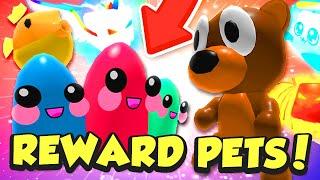 GETTING EVERY INDEX REWARD PET... almost... in Roblox Bubble Gum Simulator!