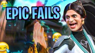 EPIC FAILS and FUNNY MOMENTS in VALORANT #3