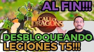 Desbloqueando Mis Primeras T5!!! -  Call of Dragons