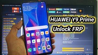 Huawei Y9 Prime Google Accounts lock Bypass One Click By Unlocktool