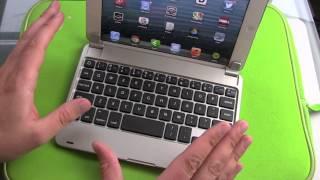 Tmart M9 Aluminium iPad Mini Keyboard Case Review