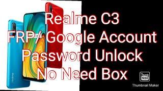 Realme C3 Password/Google/FRP 2021 Latest  Security Unlock