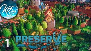 Preserve - MINIMALIST HABITAT/NATURE BUILDER - Puzzle, First Look, Let's Play