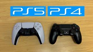 PS5 controller vs PS4 controller - Is it actually better? (PS5 DualSense controller)