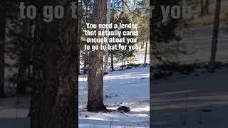 Buying a Mountain Home with VA loan #shorts