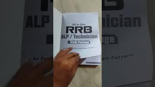 RRB ALP/Technician practice book by physics wallah. #study #railway #rrb #shorts