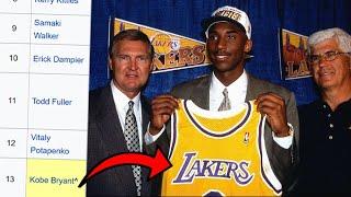 Yang Terjadi ke 12 Pemain yang Di Draft Sebelum Kobe Bryant...