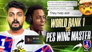 WORLD RANK 1  PES WING MASTER | BEST PLAYER OF THE WORLD  | PRO PLAYER OF USA | BIT CLAN PLAYER