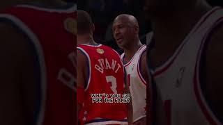 When MJ & Kobe were mic’d up at the All-Star game  (via @Lakers/TT) #shorts