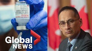 Canada to receive 2 million more Moderna COVID-19 vaccines by mid June | FULL