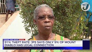 91% Theft Rate: JPS Say only 9% of Mount Diablo has Legal Connection | TVJ News